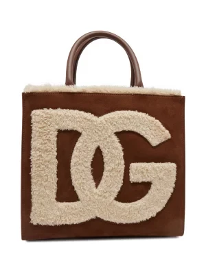 Dolce & Gabbana Skórzany kuferek DG Daily