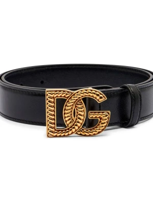 Dolce & Gabbana Skórzany pasek