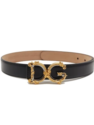 Dolce & Gabbana Skórzany pasek