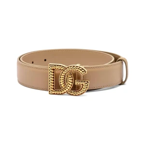 Dolce & Gabbana Skórzany pasek Plongé