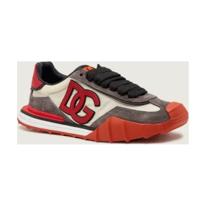 Dolce & Gabbana Sneakersy Bassa | zamsz