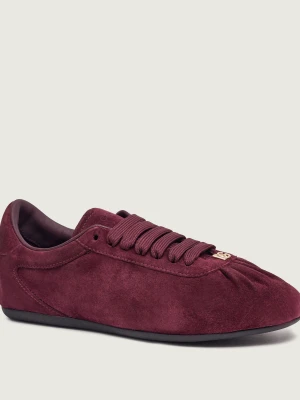 Dolce & Gabbana Sneakersy Bassa | zamsz bordowy