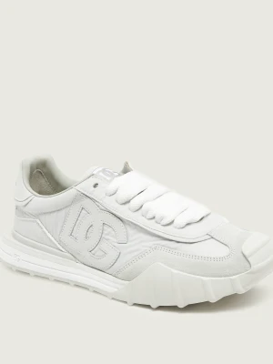 Dolce & Gabbana Sneakersy DG Athletic | zamsz biały
