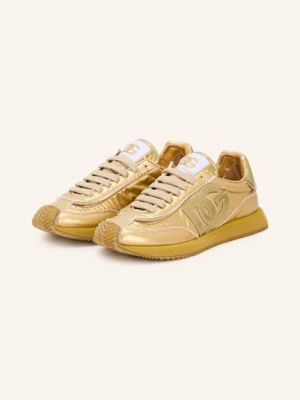 Dolce & Gabbana Sneakersy Dg Cushion gold