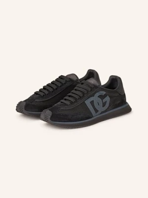 Dolce & Gabbana Sneakersy Dragon schwarz CZARNY