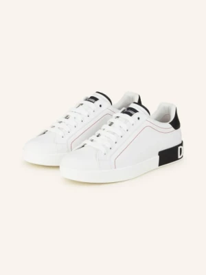 Dolce & Gabbana Sneakersy Portofino weiss