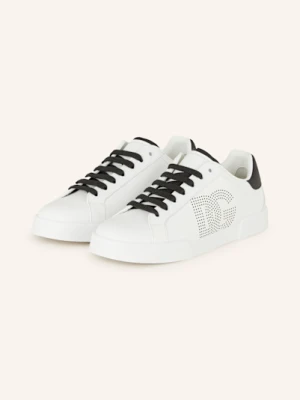 Dolce & Gabbana Sneakersy Portofino weiss