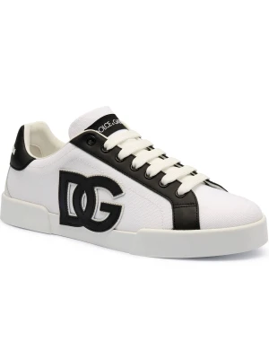 Dolce & Gabbana Sneakersy | z dodatkiem skóry