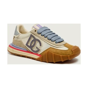 Dolce & Gabbana Sneakersy | zamsz