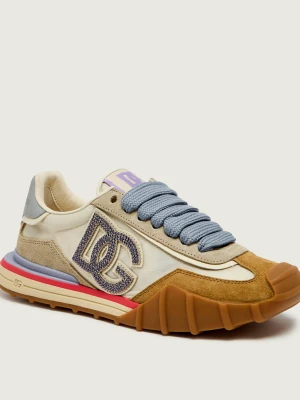 Dolce & Gabbana Sneakersy | zamsz
