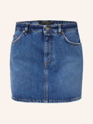 Dolce & Gabbana Spódnica Jeansowa blau