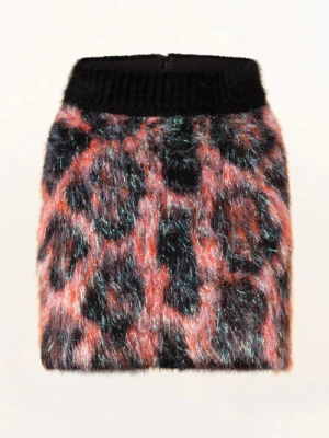 Dolce & Gabbana Spódnica Z Błyszczącą Przędzą rosa