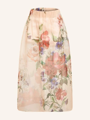 Dolce & Gabbana Spódnica Z Jedwabiu beige