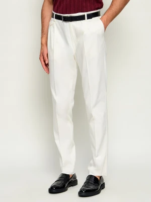 Dolce & Gabbana Spodnie chino | Tapered fit ecru