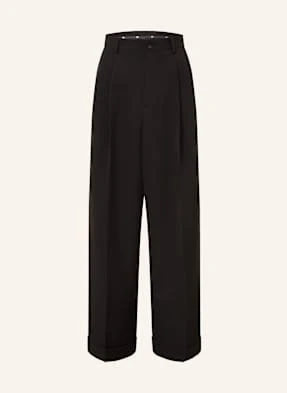 Dolce & Gabbana Spodnie Regular Fit Z Lampasami schwarz