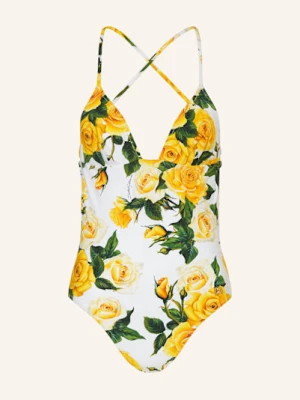 Dolce & Gabbana Strój Kąpielowy Rose gelb