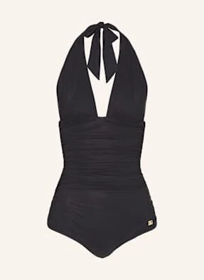 Dolce & Gabbana Strój Kąpielowy Wiązany Na Szyi Essentials schwarz
