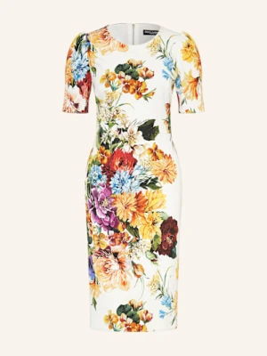 Dolce & Gabbana Sukienka Etui weiss