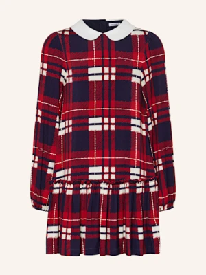 Dolce & Gabbana Sukienka Z Dżerseju Z Falbankowym Obszyciem rot