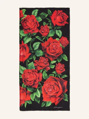 Dolce & Gabbana Szalik Jedwabny rot