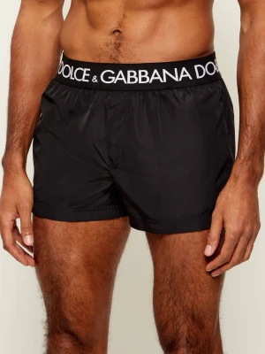 Dolce & Gabbana Szorty kąpielowe | Regular Fit czarny