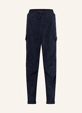 Dolce & Gabbana Sztruksowe Spodnie Cargo blau