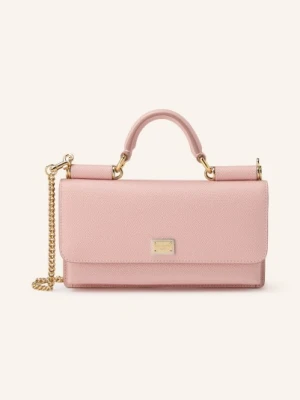 Dolce & Gabbana Torba Na Ramię Miss Sicily Mini rosa