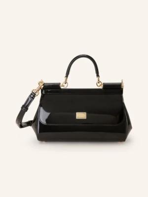 Dolce & Gabbana Torba Na Ramię Sicily Medium schwarz