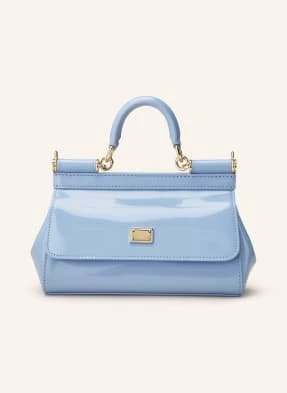 Dolce & Gabbana Torba Na Ramię Sicily Mini blau