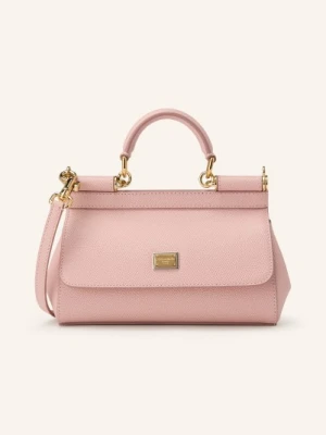 Dolce & Gabbana Torba Na Ramię Sicily Small rosa