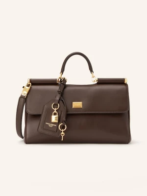 Dolce & Gabbana Torebka My Sicily braun BRĄZOWY