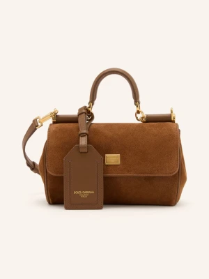 Dolce & Gabbana Torebka My Sicily Mini braun brązowy