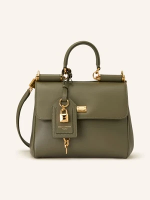 Dolce & Gabbana Torebka My Sicily Plongé gruen
