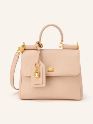 Dolce & Gabbana Torebka My Sicily Plongé rosa