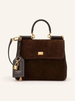 Dolce & Gabbana Torebka My Sicily Small braun
