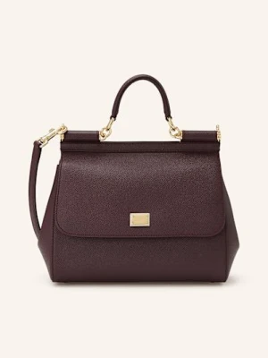Dolce & Gabbana Torebka Sicily Large rot