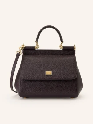 Dolce & Gabbana Torebka Sicily Medium rot CIEMNOCZERWONY