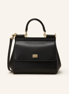 Dolce & Gabbana Torebka Sicily Medium schwarz