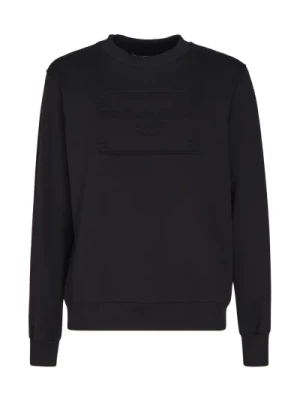 Dolce & Gabbana, Uniwersalny Męski Sweter Black, male,