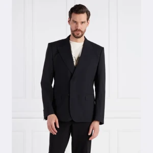Dolce & Gabbana Wełniana marynarka | Regular Fit | z dodatkiem jedwabiu