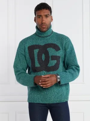 Dolce & Gabbana Wełniany golf | Regular Fit