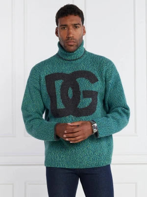 Dolce & Gabbana Wełniany golf | Regular Fit