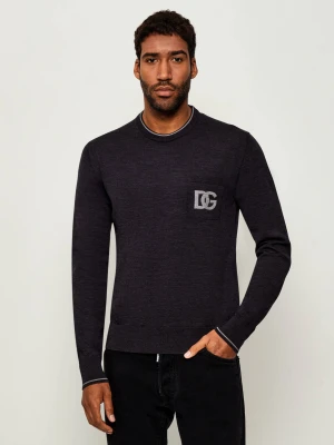 Dolce & Gabbana Wełniany sweter | Slim Fit