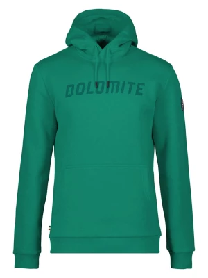 DOLOMITE Bluza "Logo" w kolorze zielonym rozmiar: M