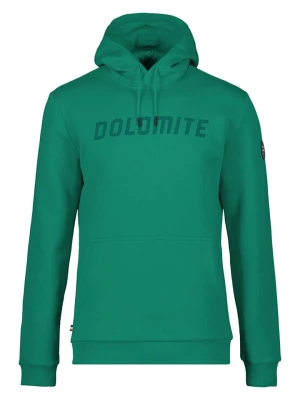DOLOMITE Bluza "Logo" w kolorze zielonym rozmiar: XL