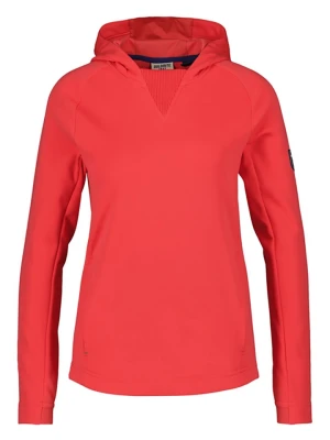 DOLOMITE Bluza polarowa "Latemar" w kolorze czerwonym rozmiar: L