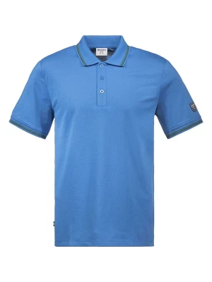DOLOMITE Koszulka polo "Corvara" w kolorze niebieskim rozmiar: L