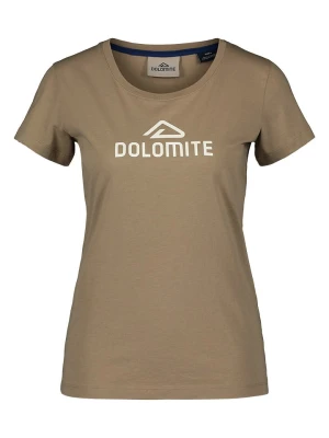 DOLOMITE Koszulka "Strenta" w kolorze jasnobrązowym rozmiar: XL