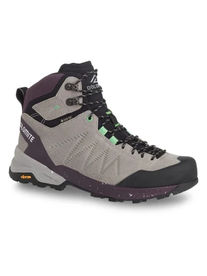 DOLOMITE Skórzane buty trekkingowe "Crodarossa High GTX" w kolorze szarym rozmiar: 42