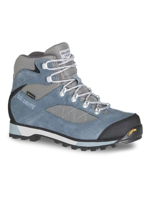 DOLOMITE Skórzane buty trekkingowe "Moena GTX" w kolorze błękitnym rozmiar: 40
